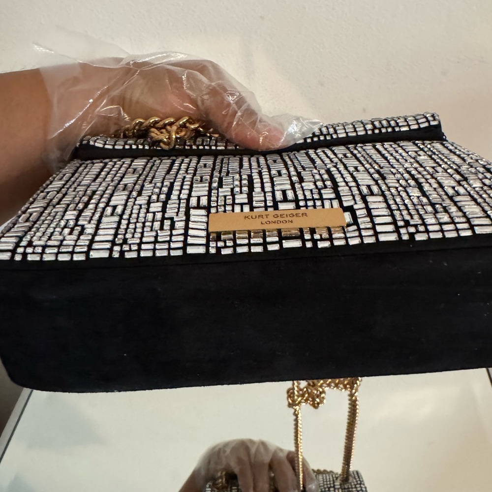 Kurt Geiger Mini Kensington Crystals Bag - New without tags - Picture 4 of 6